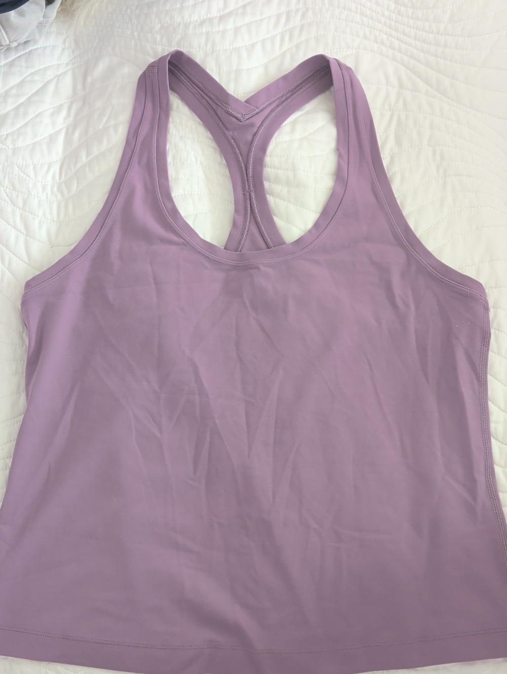 Lululemon avender Racerback Tank Top